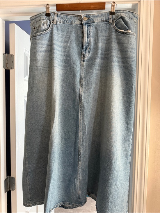 torrid Dresses & Skirts - torrid Light Blue Denim Maxi Skirt